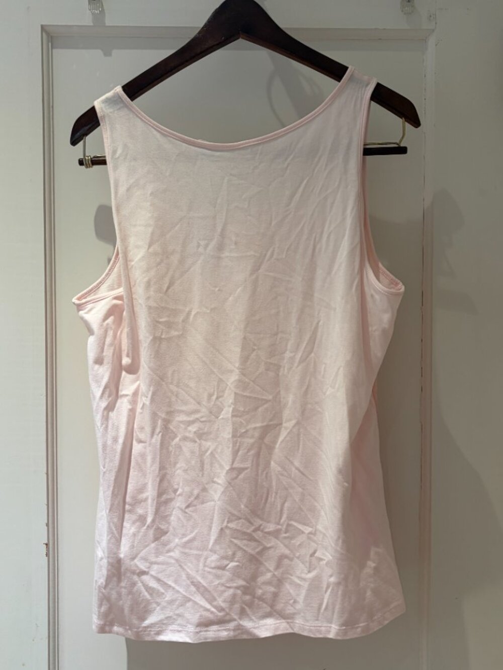 Chico's Ombre Pink Sequin Tank Top Size 2 Medium NWT - Picture 3 of 9